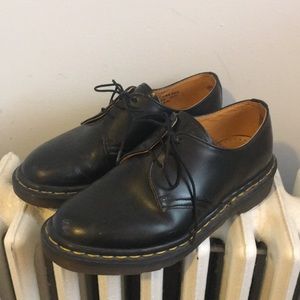 Doc Martens Black Loafers UK4